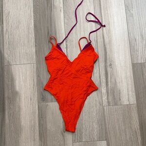 Lspace one piece swimsuit bikini size medium